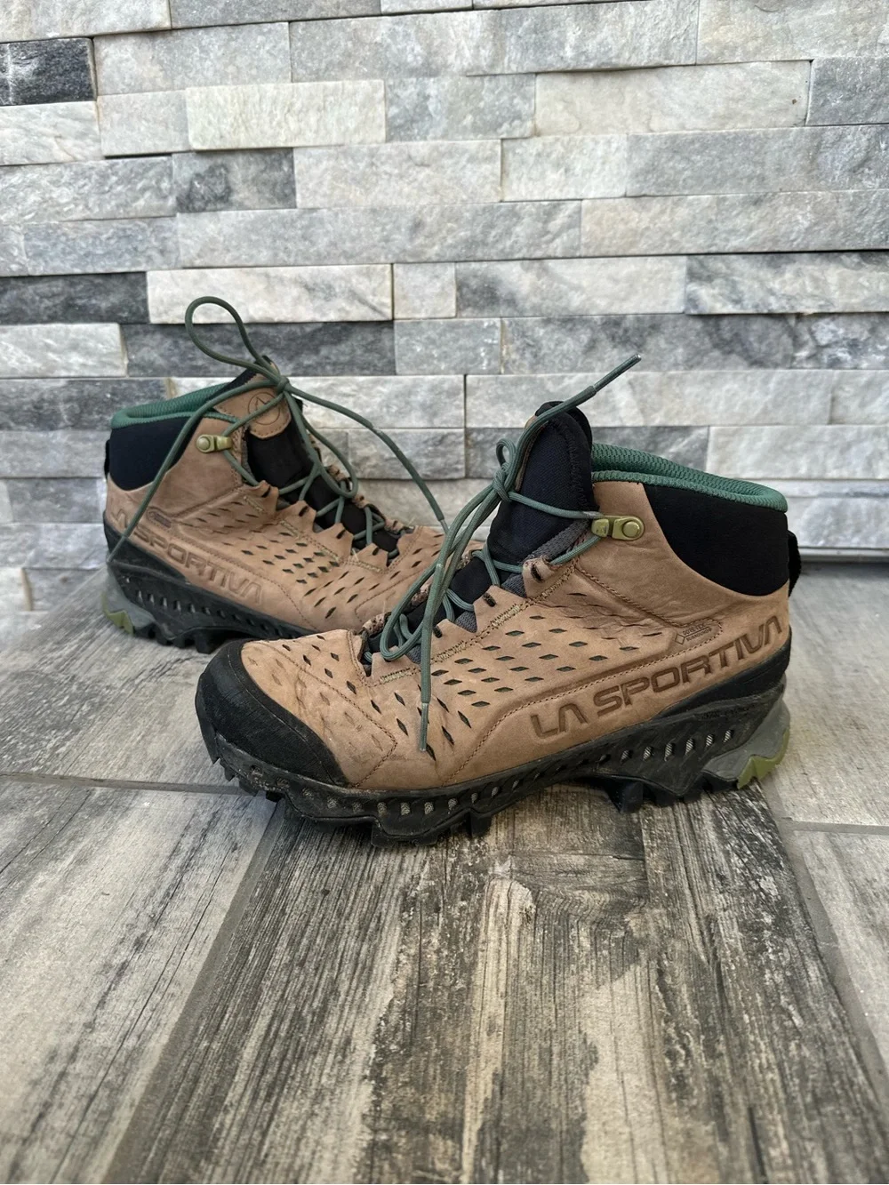 La Sportiva Pyramid GTX Mocha / Forest Size 8.5